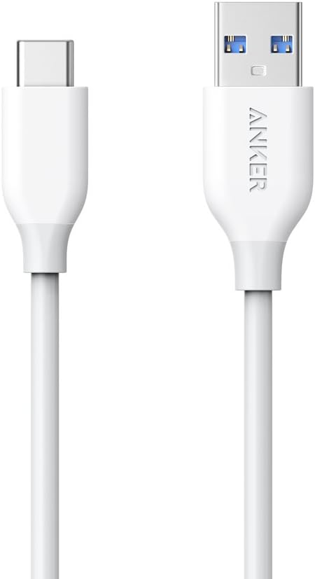 Anker USB Type C ケーブル PowerLine USB-C & USB-A 3.0 ケーブル iPhone 17 / 16 / 15 /Xperia/Galaxy/LG/iPad Pro/MacBook その他 Android 等 USB-C機器対応 テレワーク リモート 在宅勤務 0.9m ホワイト