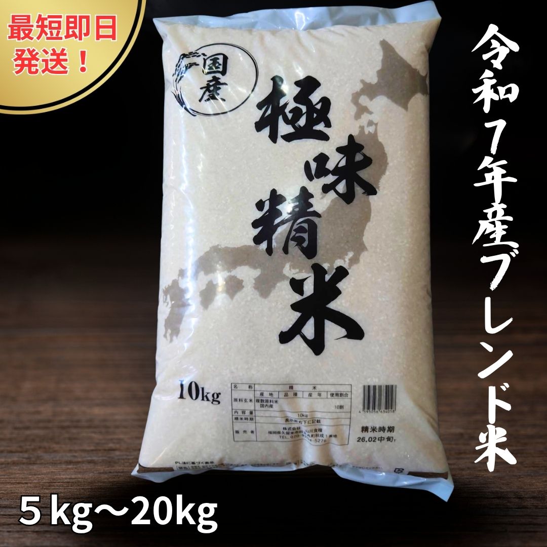 令和7年産「極味精米」ブレンド米5kg～10kgを徹底レビュー｜価格・味・口コミまとめ