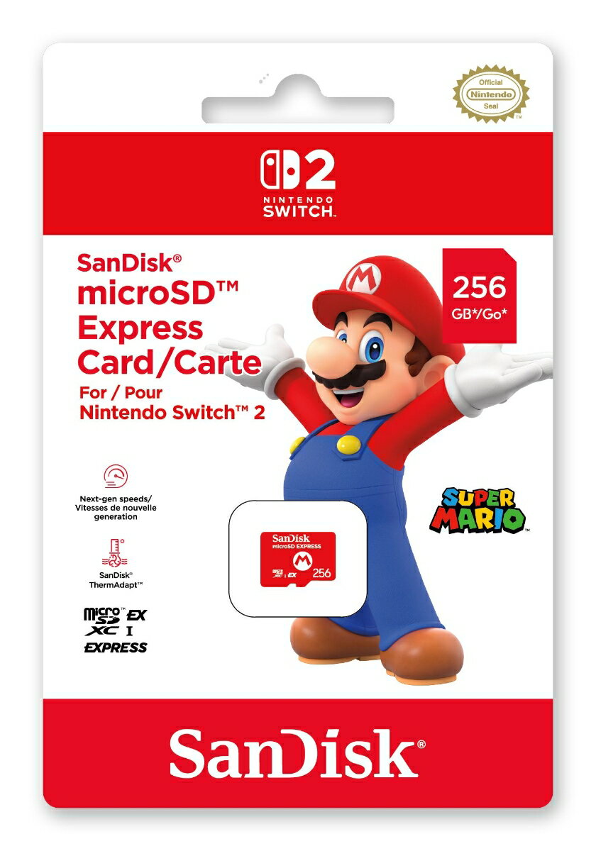 SanDisk microSD Express Card 256GB for Nintendo Switch 2レビュー｜Switch 2の真価を引き出す高速ストレージ