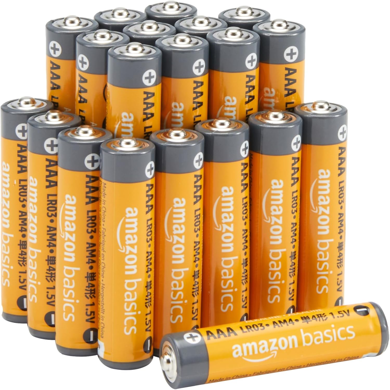 Amazonベーシック 単4形 アルカリ乾電池 20本 1.5V 保存期限10年 液漏れ防止