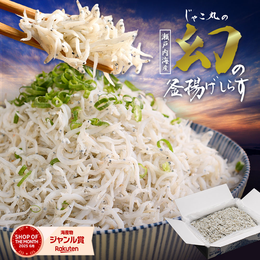 工場直送で届く「幻の釜揚げしらす1kg」を徹底レビュー